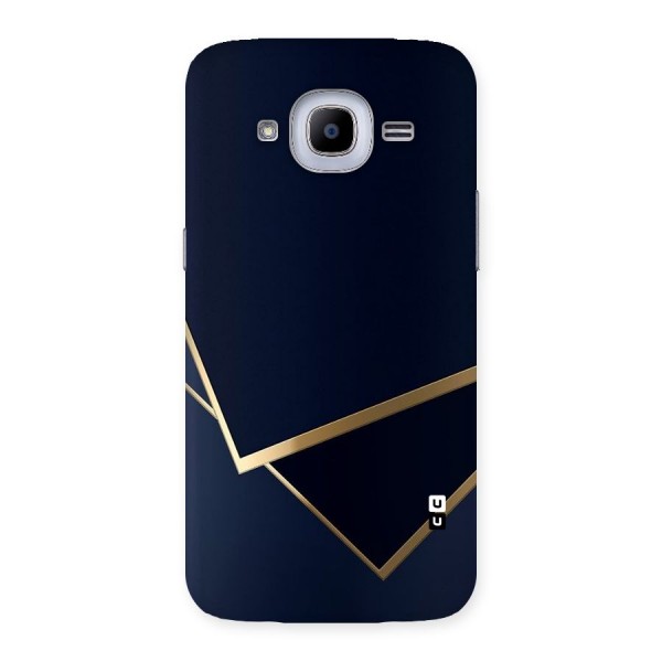 Gold Corners Back Case for Samsung Galaxy J2 2016